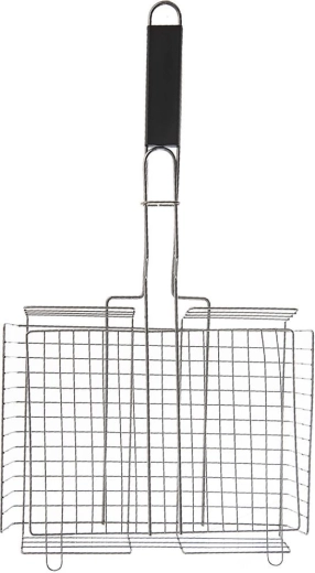 Acier chromé résistant et bords plus hauts