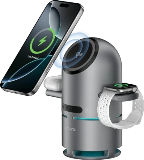 Charge de 3 appareils simultanément