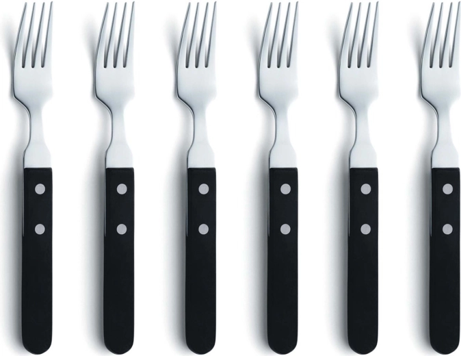 Set de fourchettes à steak Pizza, 6 pièces en blister
