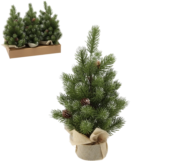 Petit sapin de Noël artificiel « choinka bożonarodzeniowa » 35 cm - 1 pièce