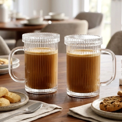 Lot de 2 pièces pour le thé comme pour le café