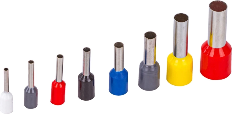 Collerettes colorées et manchon métallique pour un sertissage solide