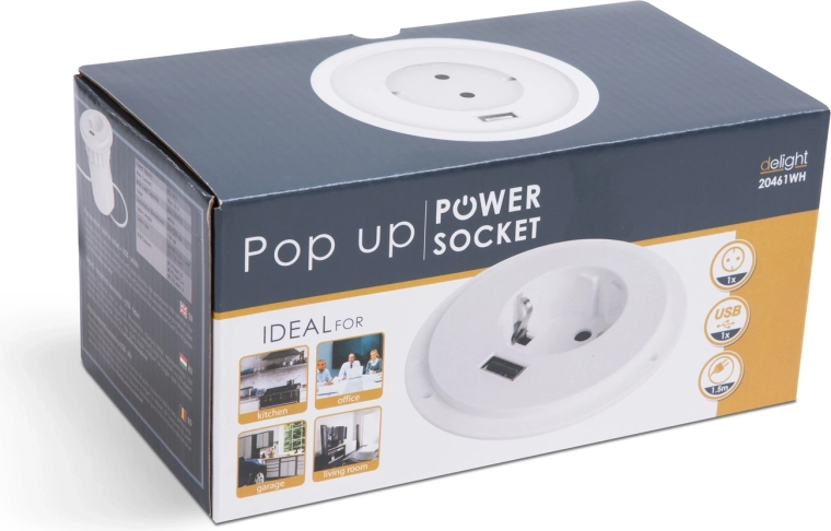 Prise et port USB tout-en-un