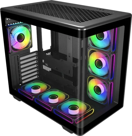 7× ventilateurs ARGB et hub inclus