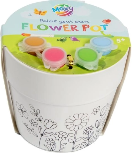 Coffret créatif de peinture de pot de fleurs pour enfants