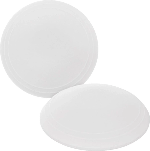 Butée de porte autocollante, 2 pièces – blanc