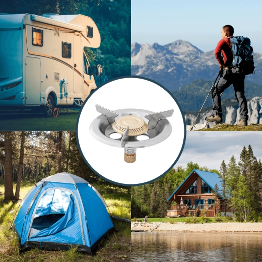 Supports stables et capots de brûleur en acier