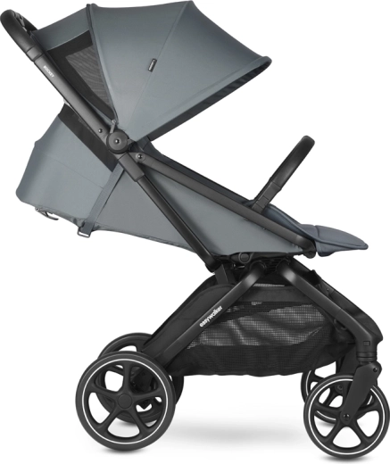 Grandes roues et suspension complète pour une conduite fluide