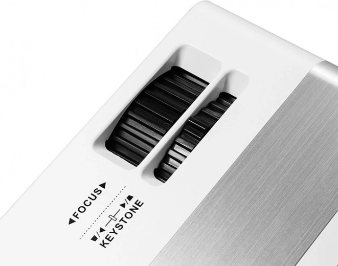 Réglage précis de la mise au point et du keystone