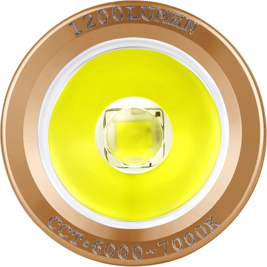 Puissance compacte : jusqu’à 1 200 lm et 166 m de portée