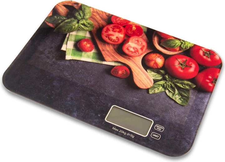 Balance de cuisine plate en verre 20 kg