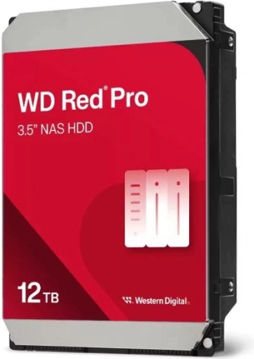 Disque dur WD Red Pro 12 To 3,5" SATA III (cache 256 Mo)