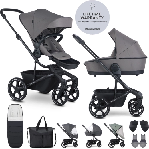 Poussette combinée Easywalker Harvey⁵ agave green – set XXL