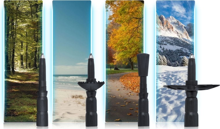 Ensemble d’embouts polyvalents pour tous les terrains