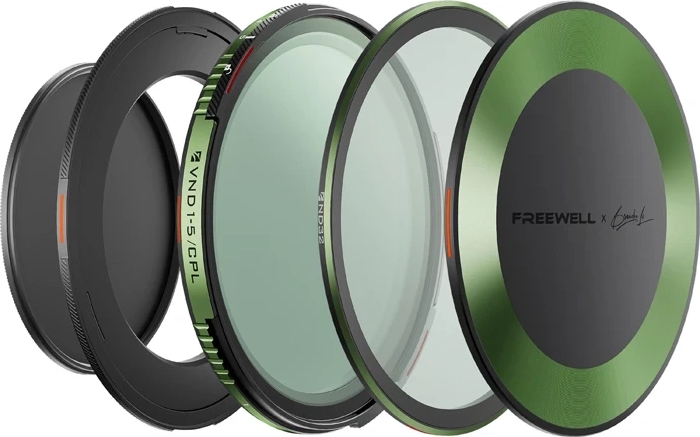 Kit de filtres magnétiques variables ND/CPL Freewell Brandon Li 67 mm