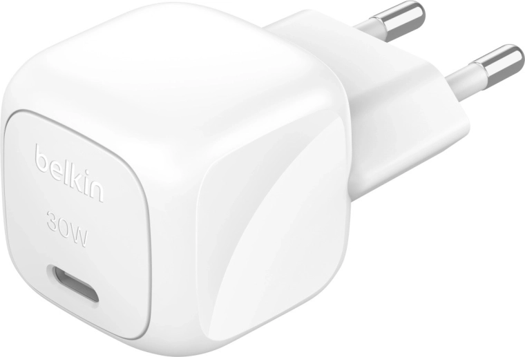 Chargeur secteur blanc USB-C 30 W PD PPS