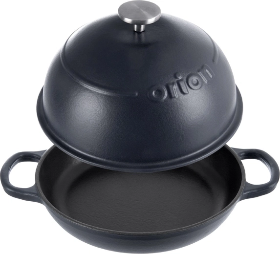 Fonte massive émaillée pour une chaleur uniforme