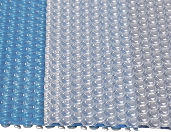 Structure à bulles pour un chauffage efficace