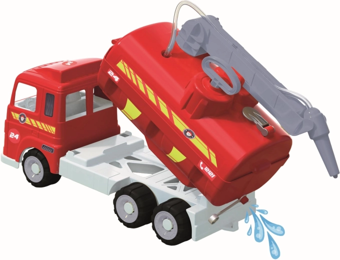 Citerne ouvrante et détails réalistes