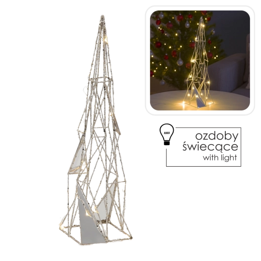 Éclairage chaud et cosy avec 30 LED