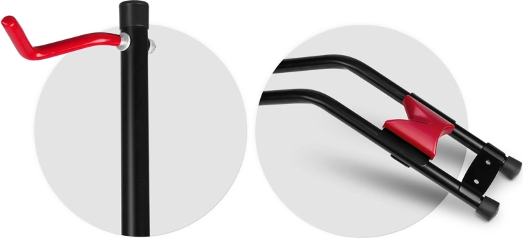 Hauteur et entraxe des crochets entièrement réglables