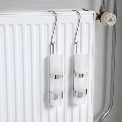Suspension pratique sur radiateur