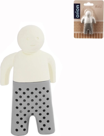 Infuseur à thé en silicone bonhomme