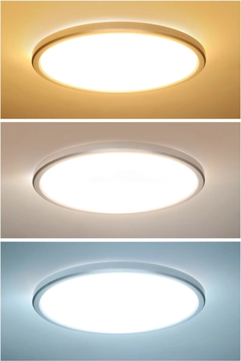 Choix parmi trois couleurs de lumière