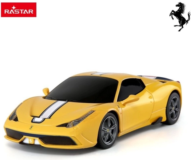 Voiture Ferrari FXX K Evo radiocommandée 1:24 Rastar – Jaune