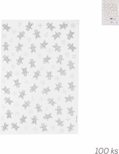 Sachets en cellophane Pain d’épices 25 × 17 cm, 100 pcs