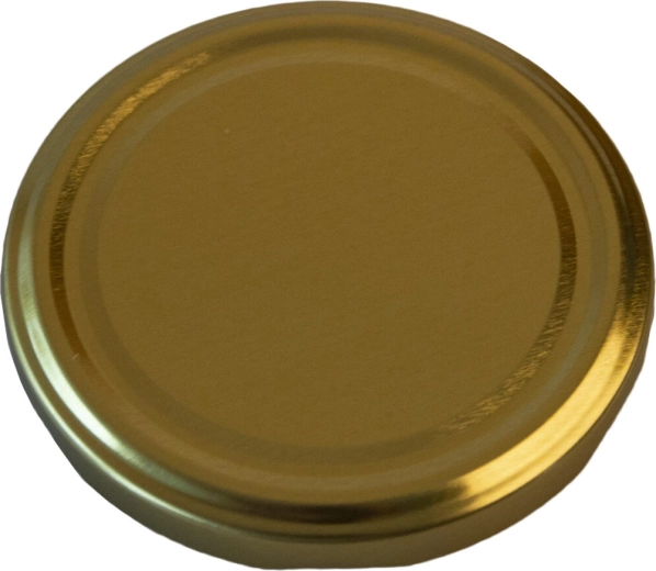 Couvercles de mise en conserve Twist 82 mm doré (10 pcs)