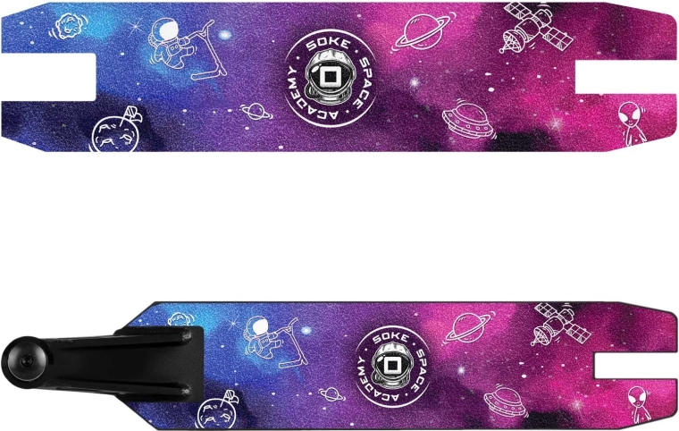 Grip tape (papier abrasif) pour trottinette Soke Evo Space Academy
