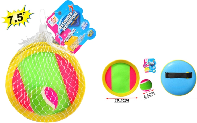 Jeu SPORTO de lancer et d’attraper une balle avec scratch