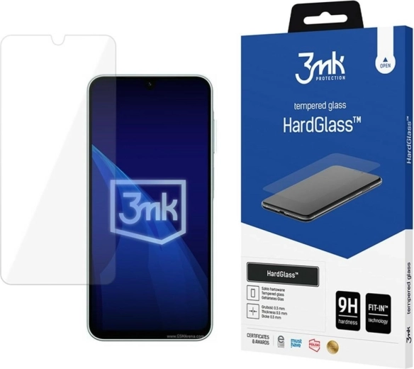 Verre trempé 3mk HardGlass pour Samsung Galaxy A27 5G