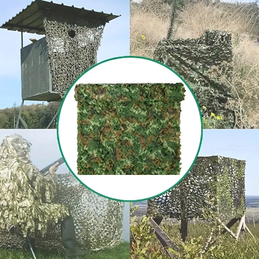 Filet de camouflage militaire moro 2 × 2 m pour balcon (ombrage) - 1 pièce