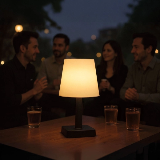 Lumière chaleureuse pour une ambiance en soirée