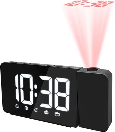 Réveil projecteur Solight avec radio FM