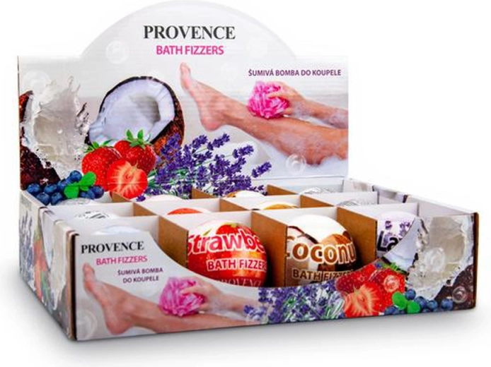 Bombe de bain effervescente 180 g – parfums assortis