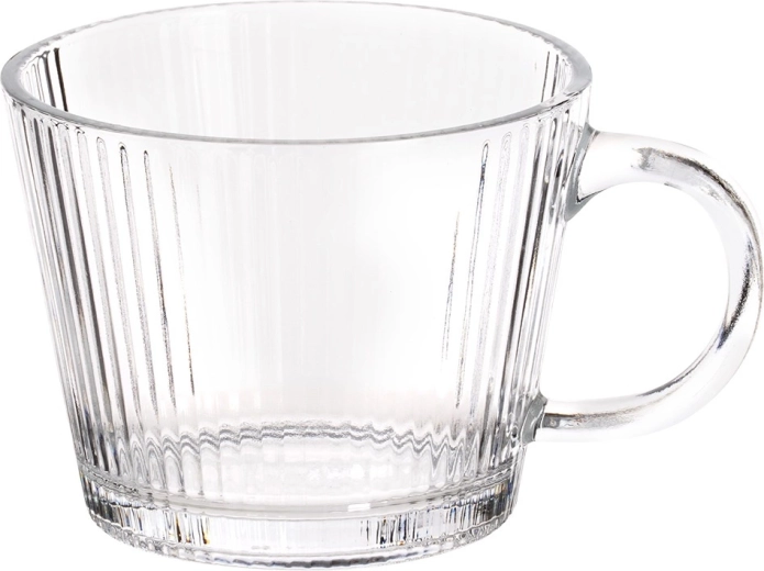 Design rainuré élégant et anse confortable