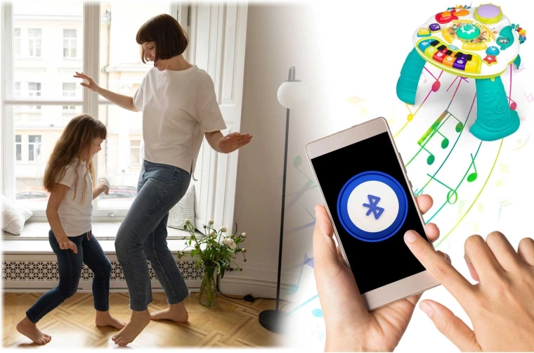 Connexion Bluetooth et divertissement musical