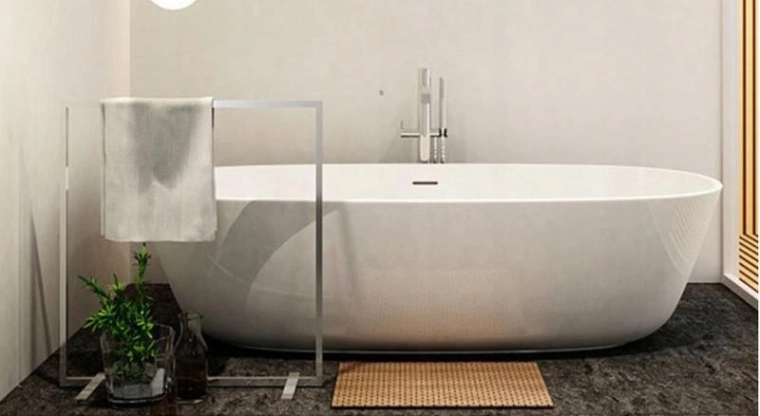 Accessoire élégant pour une salle de bain moderne