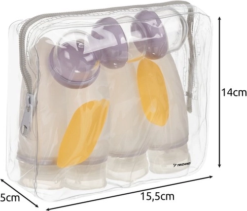 Trousse transparente zippée pour un contrôle rapide