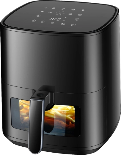Friteuse à air chaud (Air fryer) 5 l 1500 W avec 9 programmes