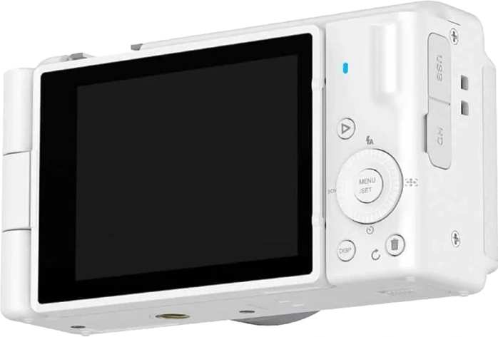 Écran IPS orientable 2,8" et commandes pratiques