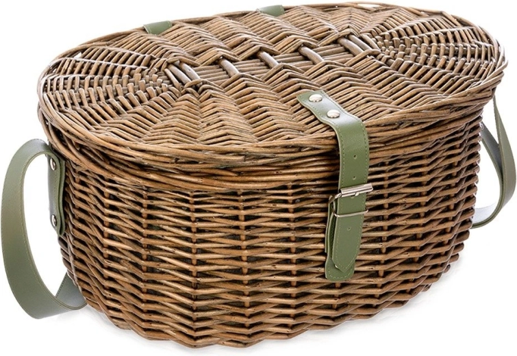 Panier pique-nique en osier Verde 40 × 29 × 20 cm