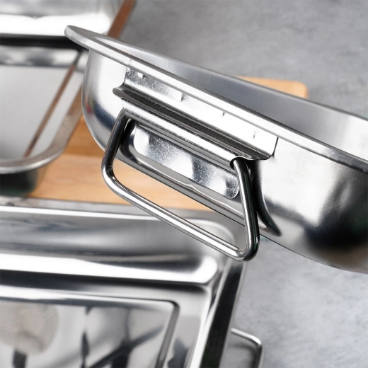 Poignées rabattables pour un transport sécurisé