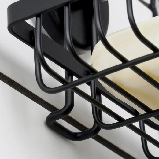 Structure métallique résistante en noir mat