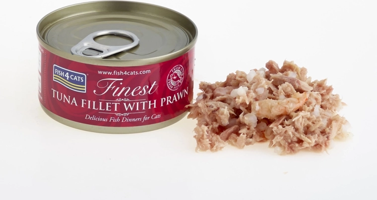 Teneur élevée en thon et crevettes