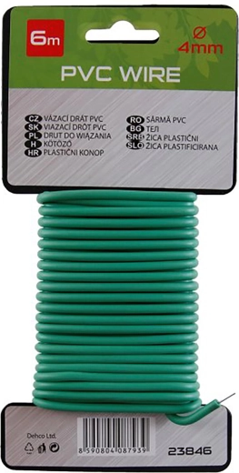 Fil de ligature caoutchouté de 4 mm, 6 m