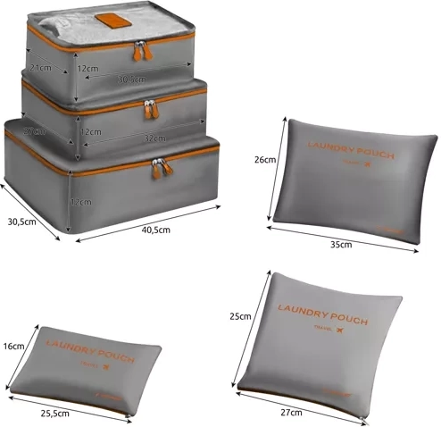 6 tailles pour un rangement clair